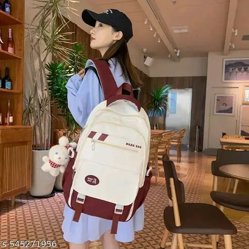 Trendy backpack korean college and office bag 
