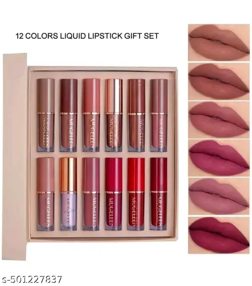Waterproof luxurious lipstick 12 in one combo 